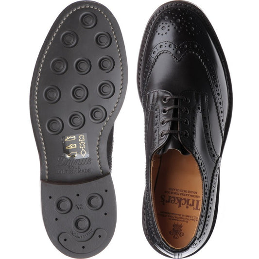 Product image for Trickers Bourton (Rubber) in espresso calf