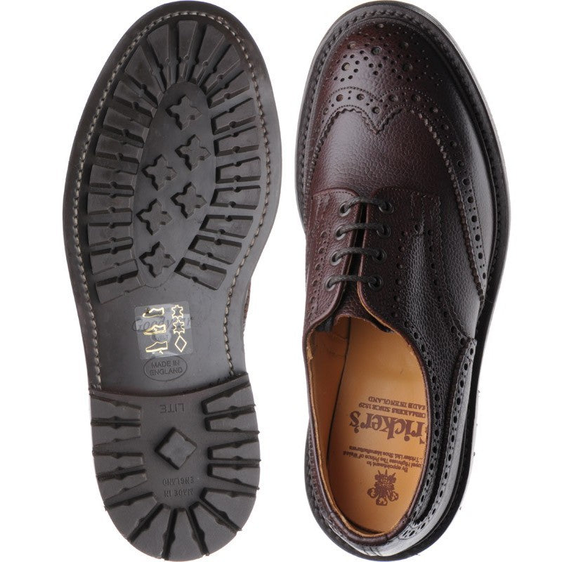 Product image for Trickers Ilkley in brown zug grain