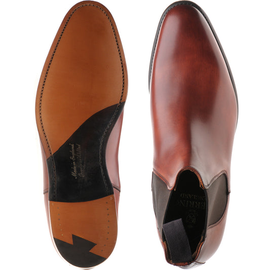 Product image for Herring Wilson in dark leaf calf