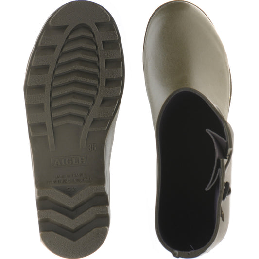 Product image for Aigle Aiglentine 2 ladies rubber-soled boots in khaki