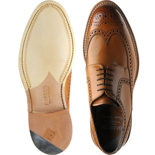 Product image for Barker Bailey II in cedar hand painted calf