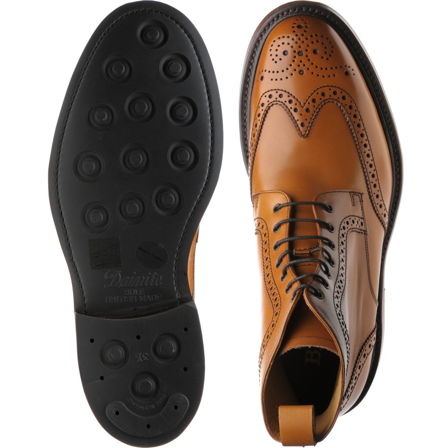 Product image for Barker Calder in cedar calf