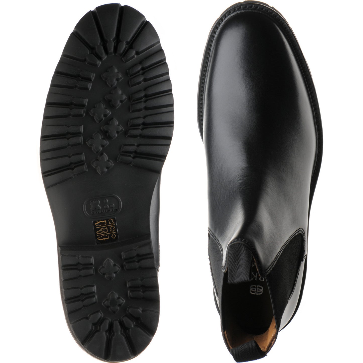 Product image for Barker Camborne in black calf