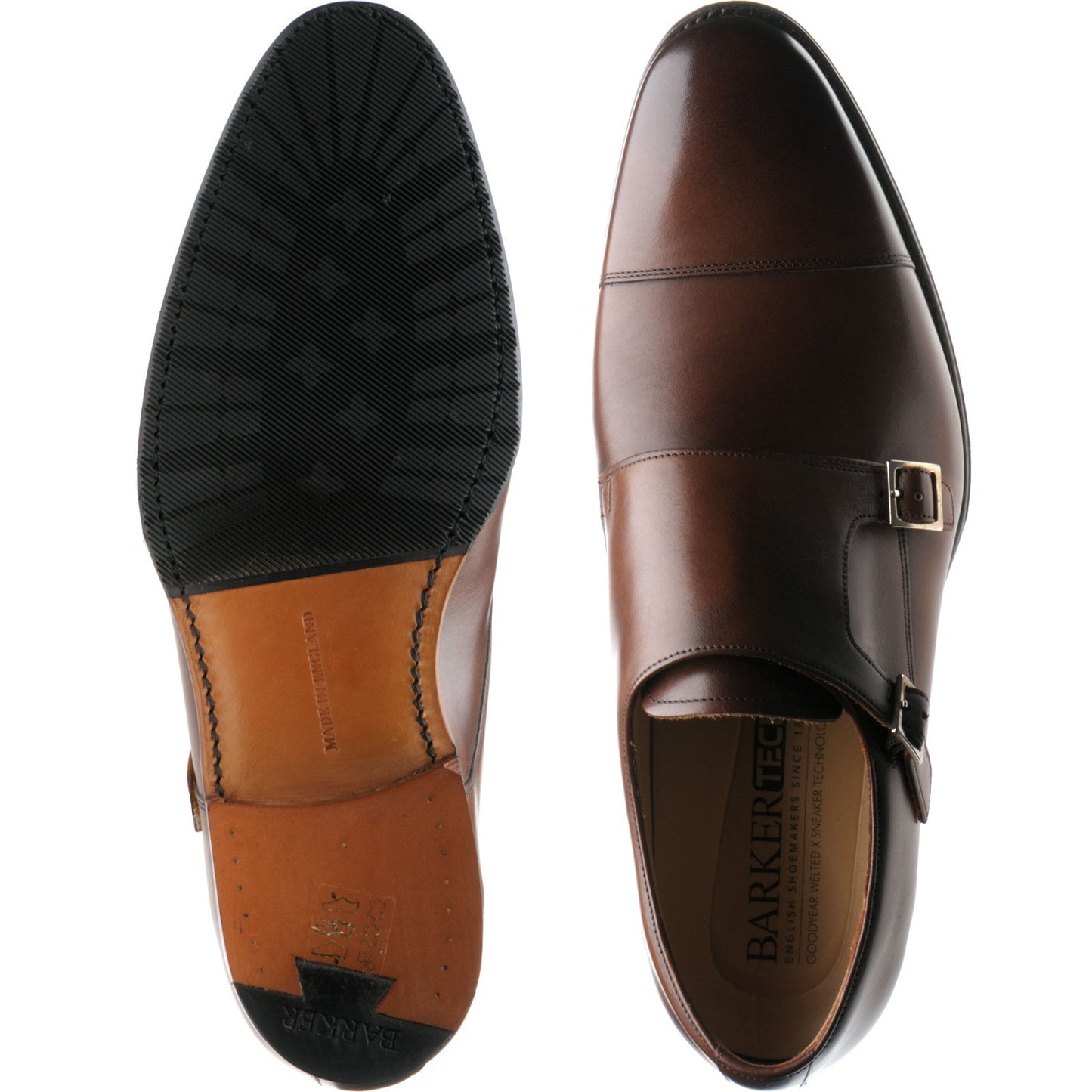 Product image for Barker Edison in walnut calf