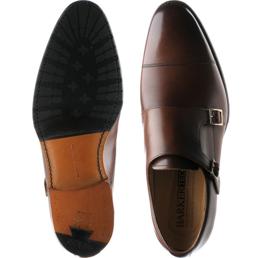 Product image for Barker Edison in walnut calf