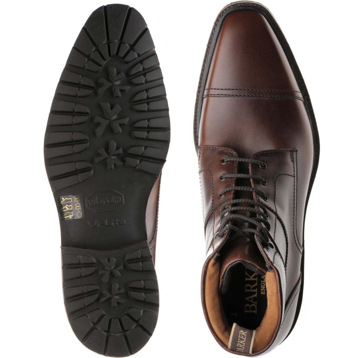 Product image for Barker Hawes in brown pull up