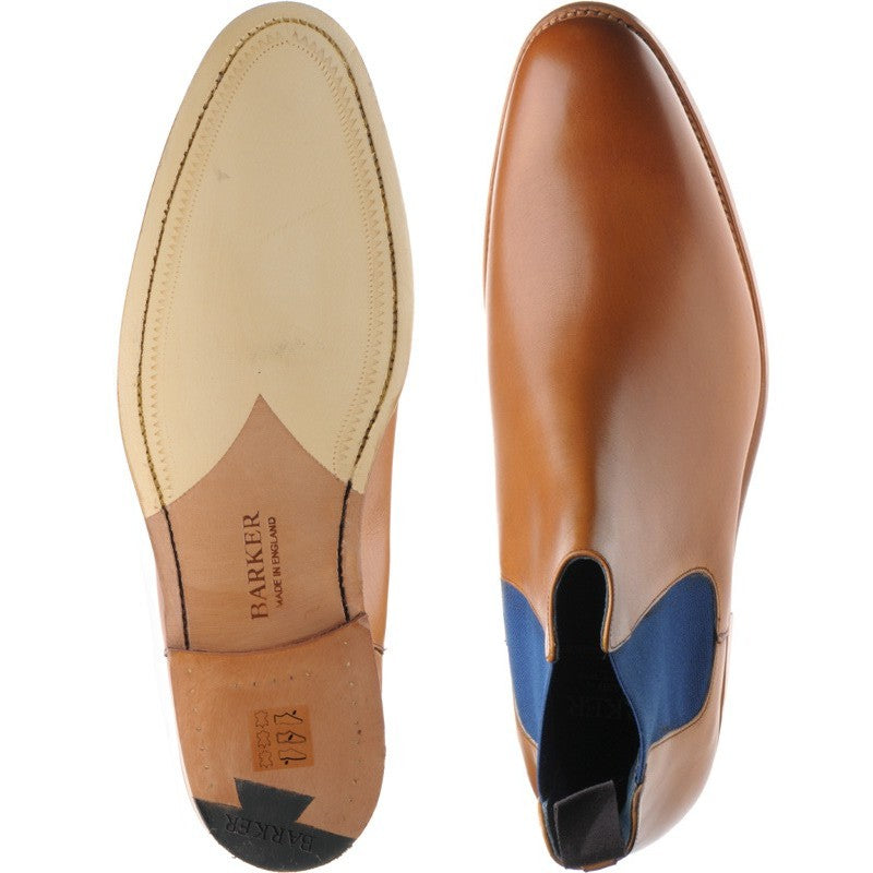 Product image for Barker Hopper mens Chelsea boots in cedar calf (second)