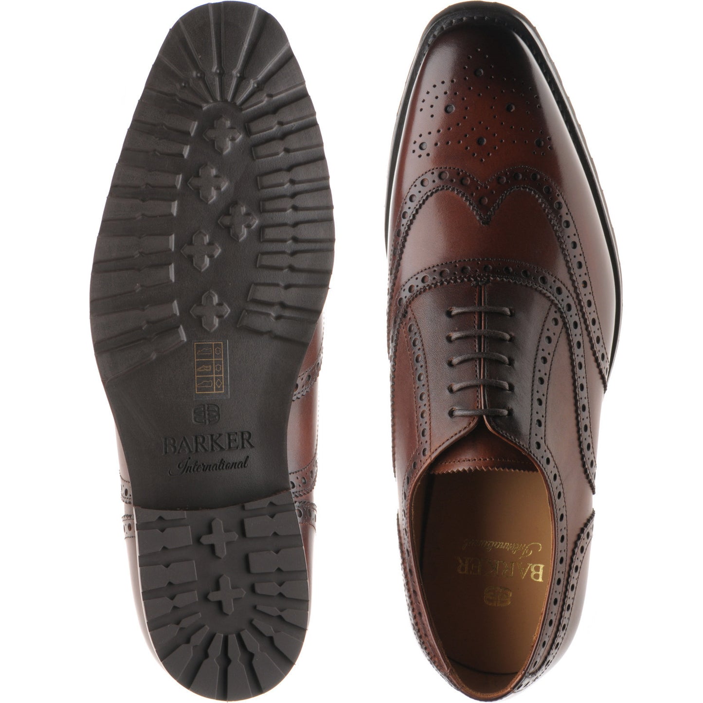 Product image for Barker Marston in walnut calf