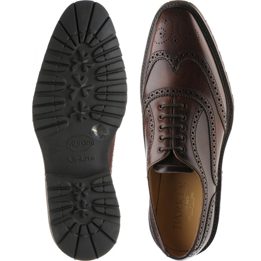 Product image for Barker Sedburgh in dark brown calf