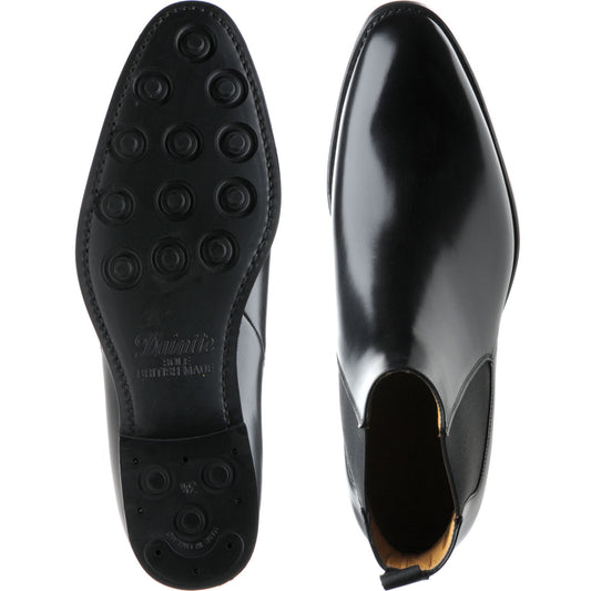 Product image for Carlos Santos 7902 Rubber in black calf