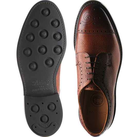 Product image for Cheaney Tenterden II R in mahogany grain calf