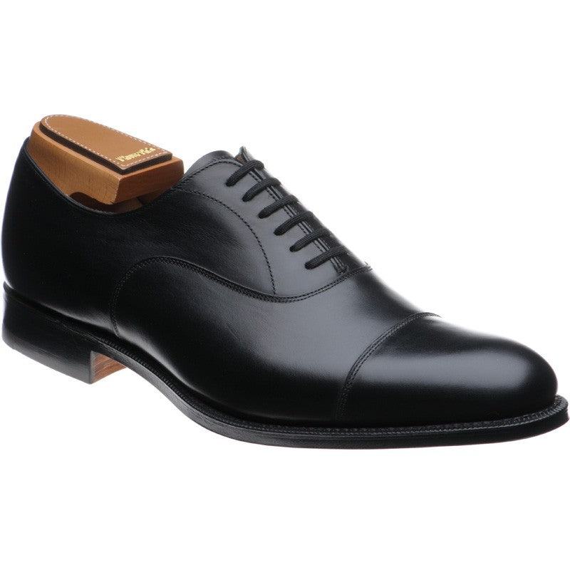 Church Dubai mens Oxfords in black calf – Herring Shoes