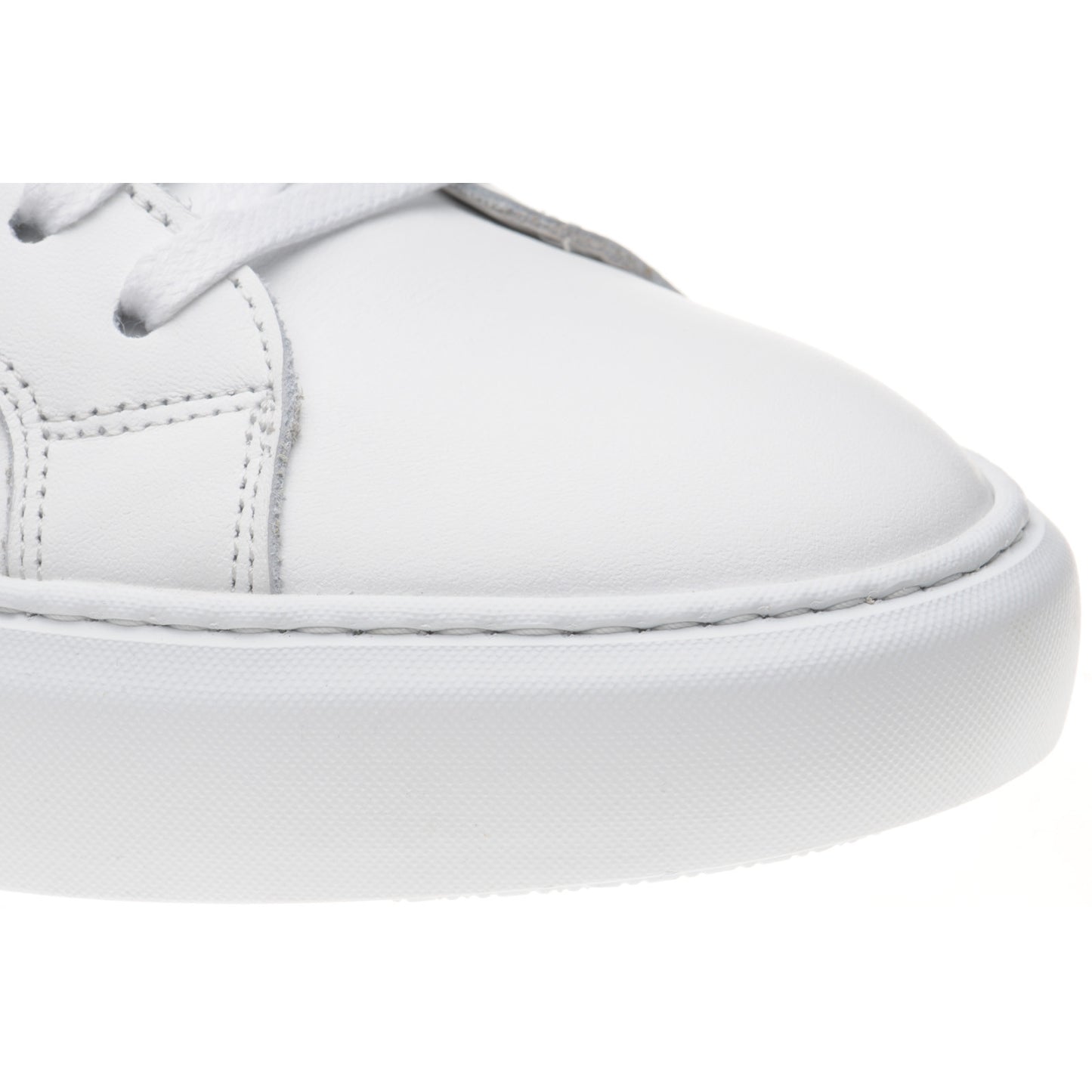 Product image for Herring Amalfi mens rubber-soled in white calf (second)