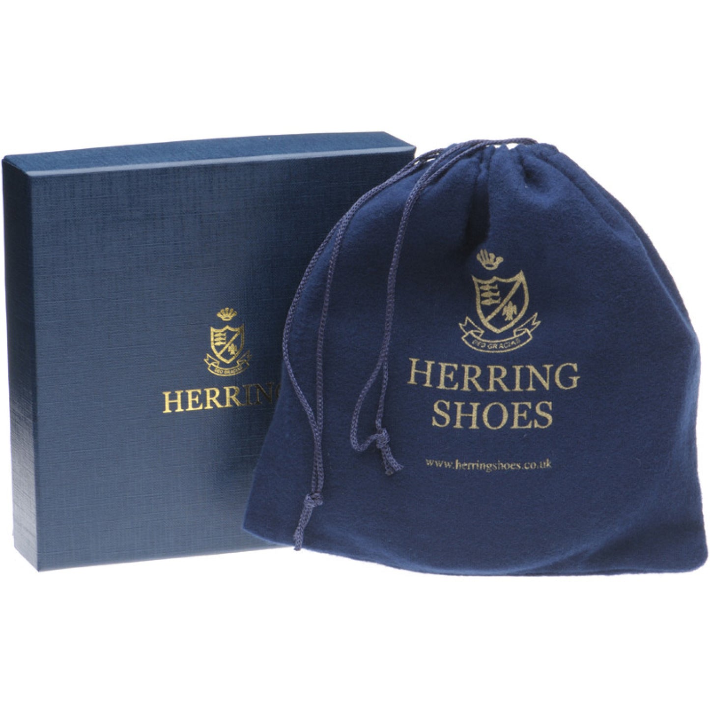 Product image for Herring Caserta Belt in navy suede