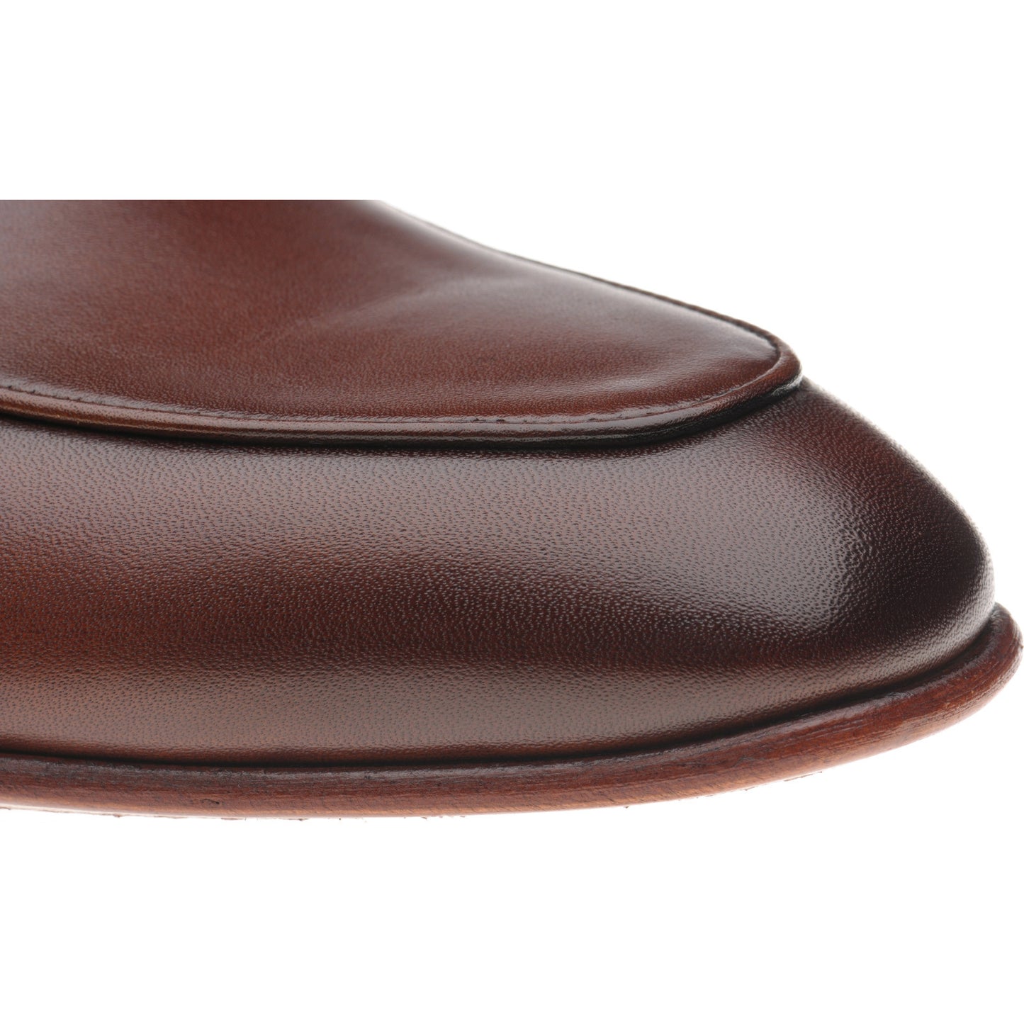 Product image for Herring Dillon mens loafers in conker calf