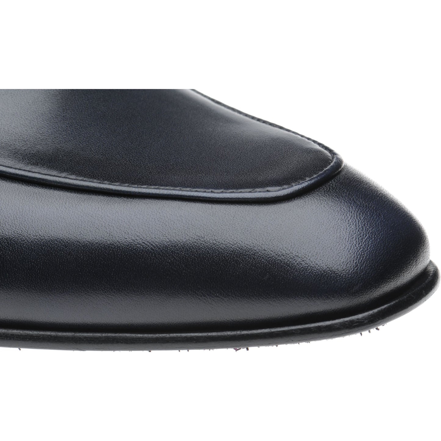 Product image for Herring Dillon mens loafers in navy calf