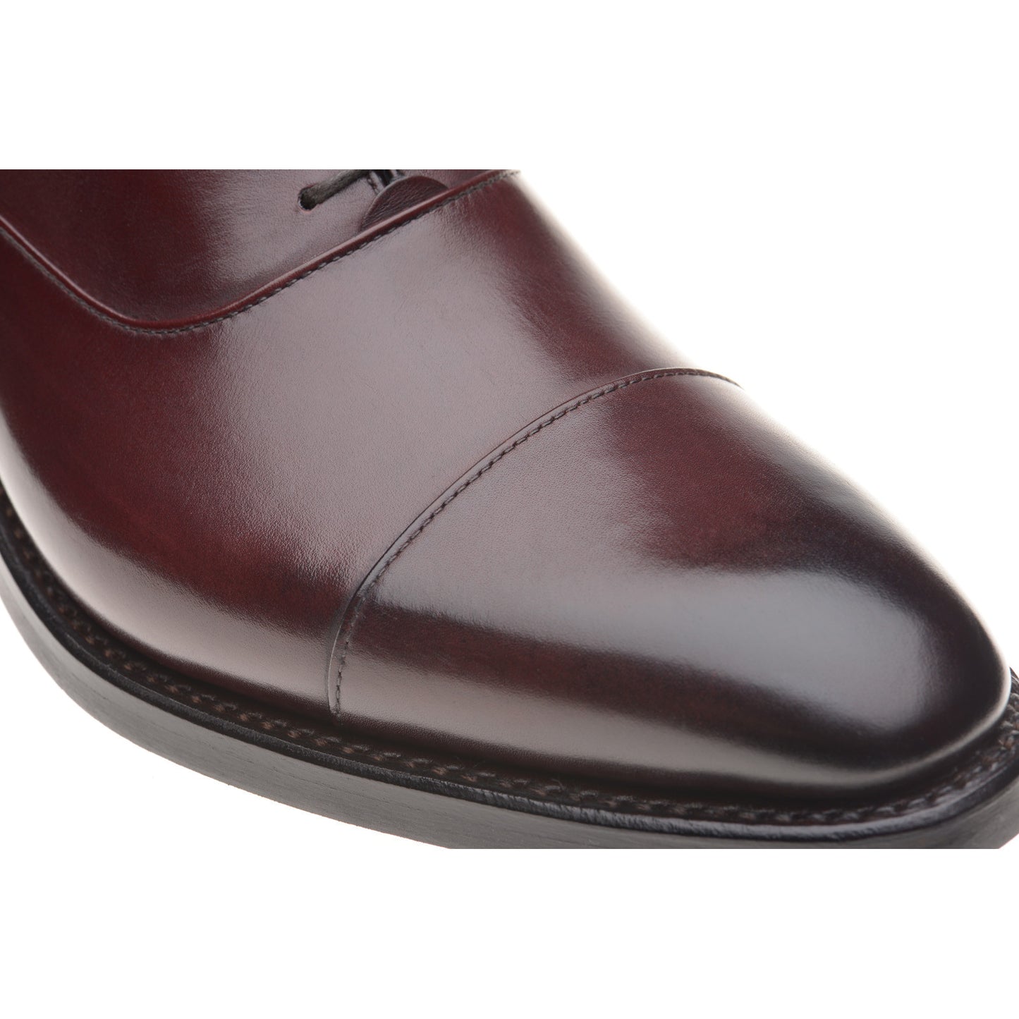 Product image for Herring Flynn R mens rubber-soled boots in burgundy calf