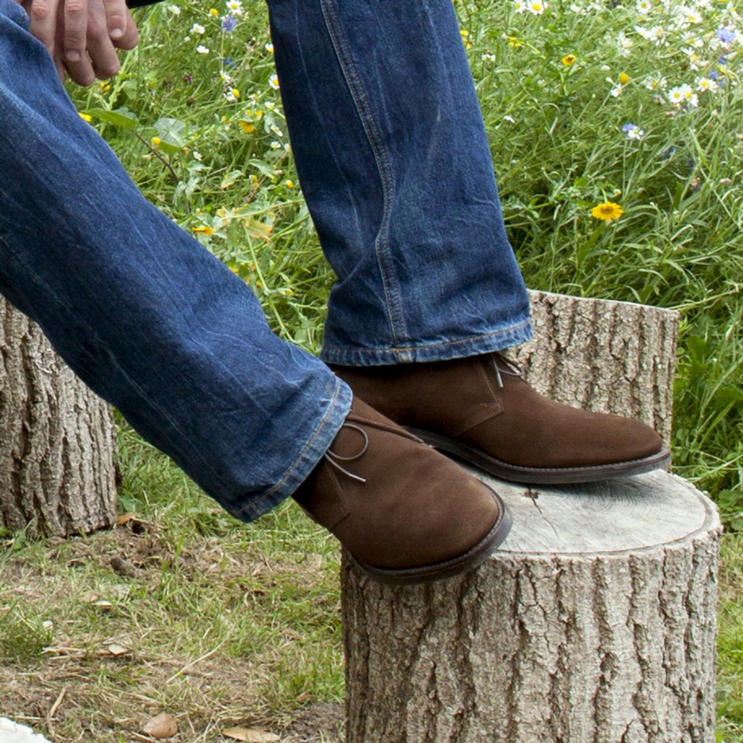 Product image for Herring Gosforth II (Rubber) in cigar suede