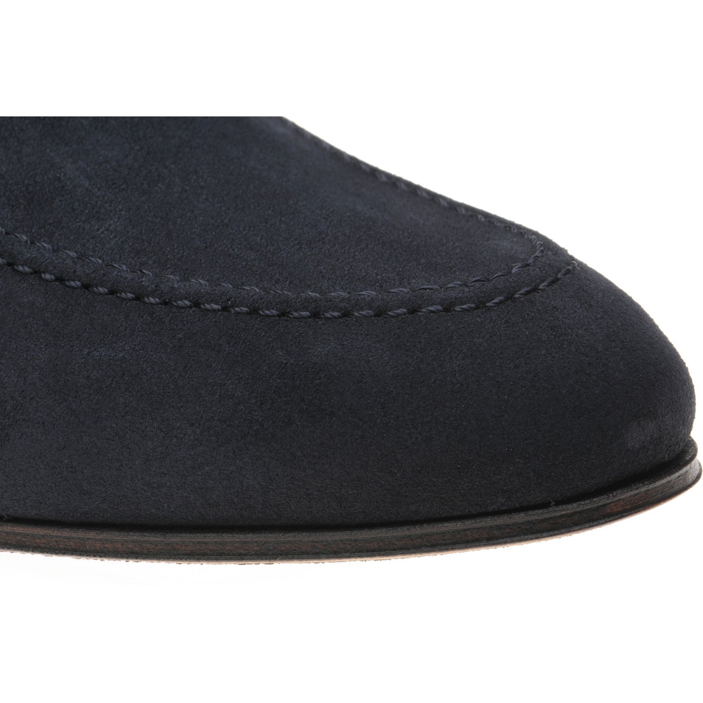 Product image for Herring Ibstock II mens hybrid-soled loafers in navy suede