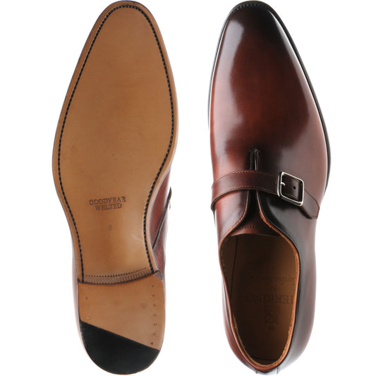 Product image for Herring Lawrence in rosewood calf