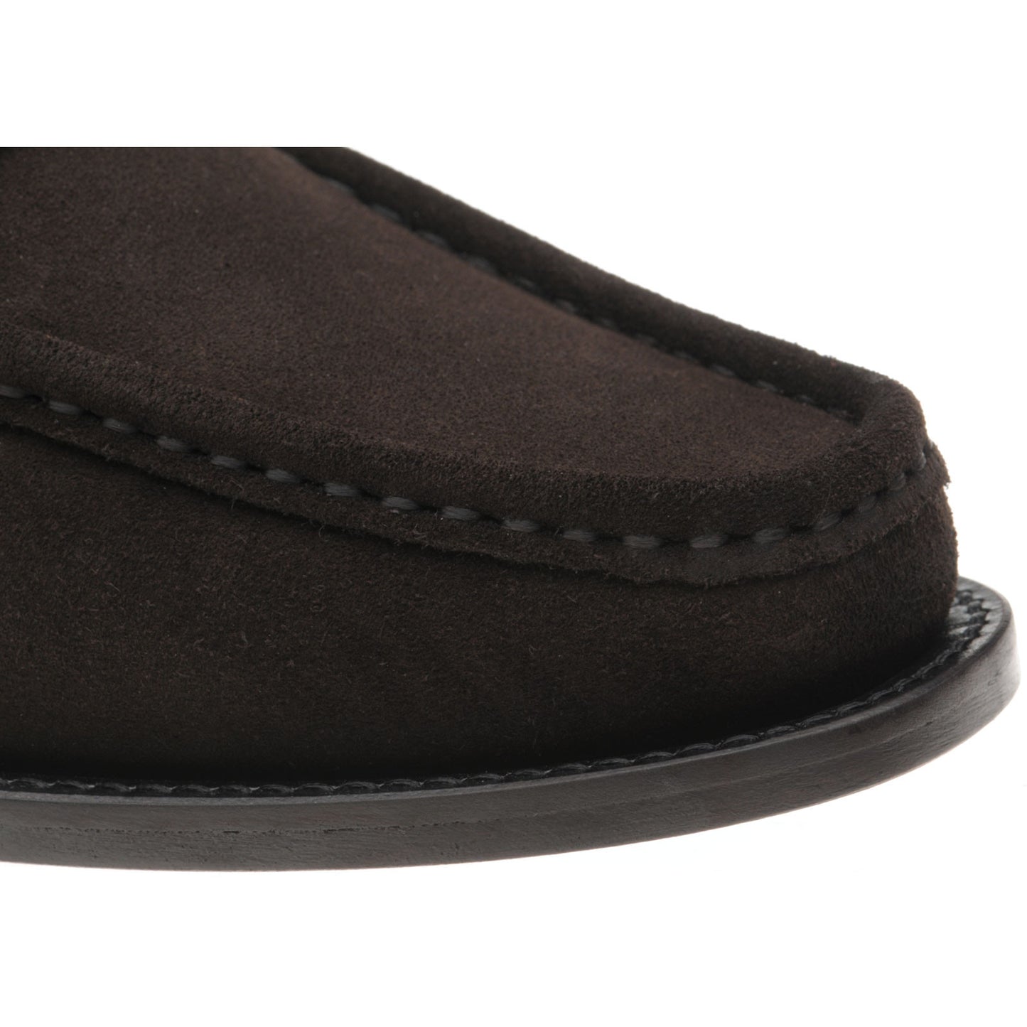 Product image for Herring Lucca II mens hybrid-soled loafers in brown suede