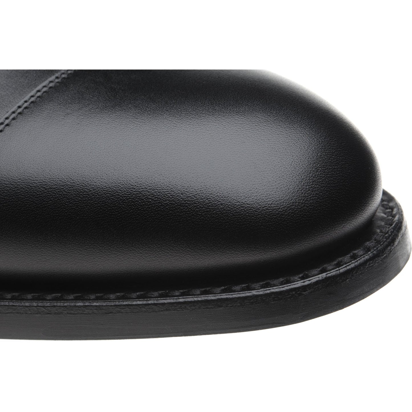 Product image for Herring Mayfair (Rubber) mens rubber-soled Oxfords in black calf