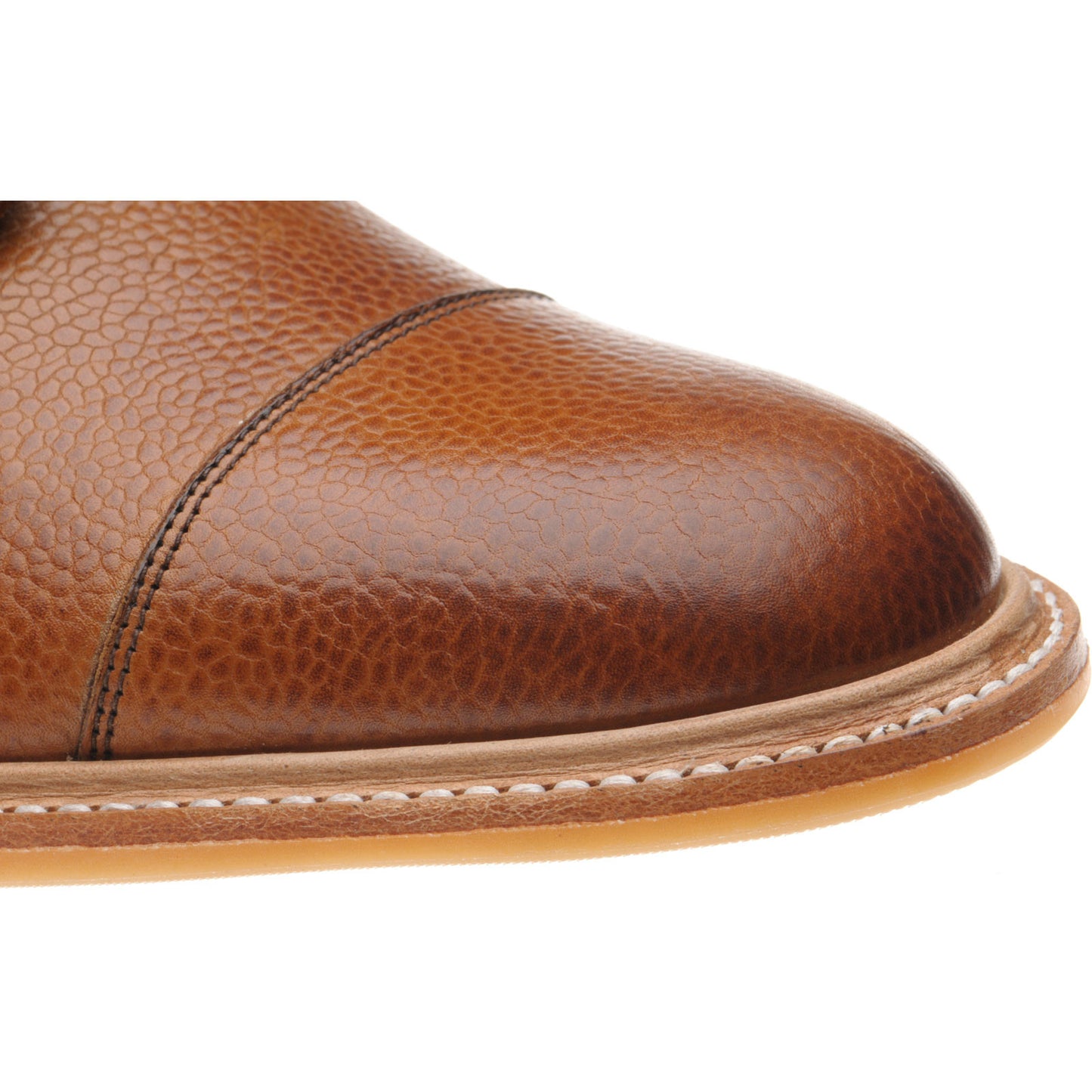 Product image for Herring Melksham mens rubber-soled boots in cedar grain