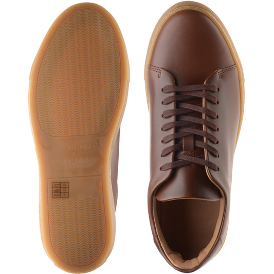 Product image for Herring Mellor II mens rubber-soled in mid brown
