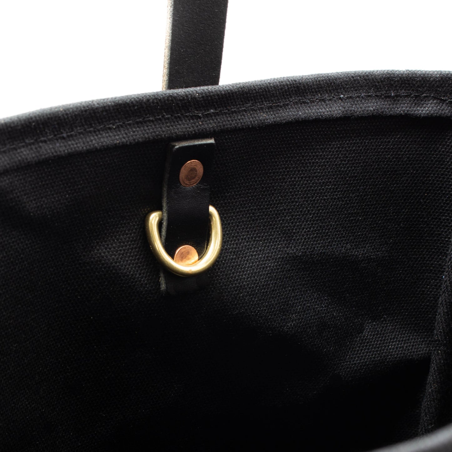 Product image for Herring Mill Bay Tote Bag in black waxed canvas