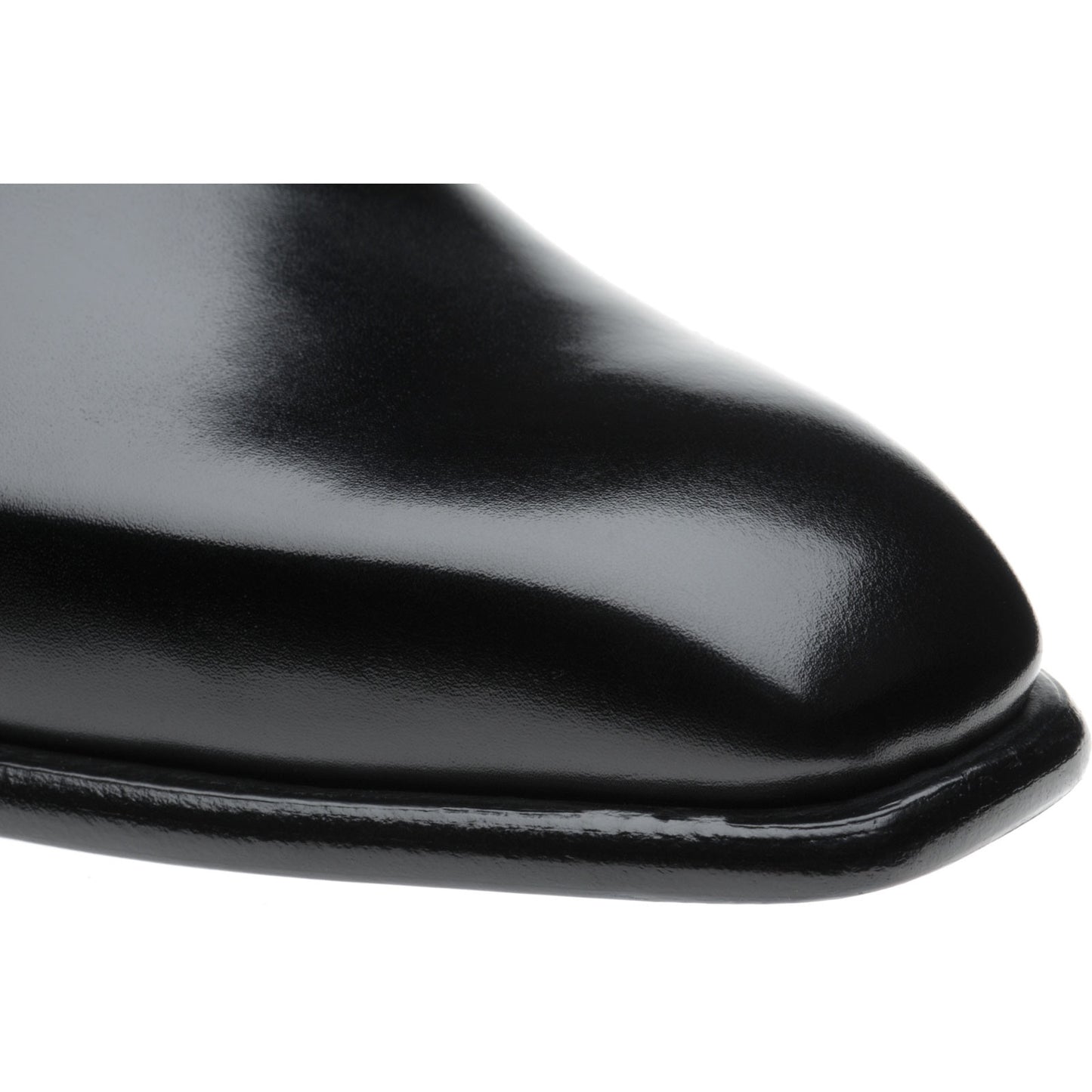 Product image for Herring Milner mens Chukka boots in black calf