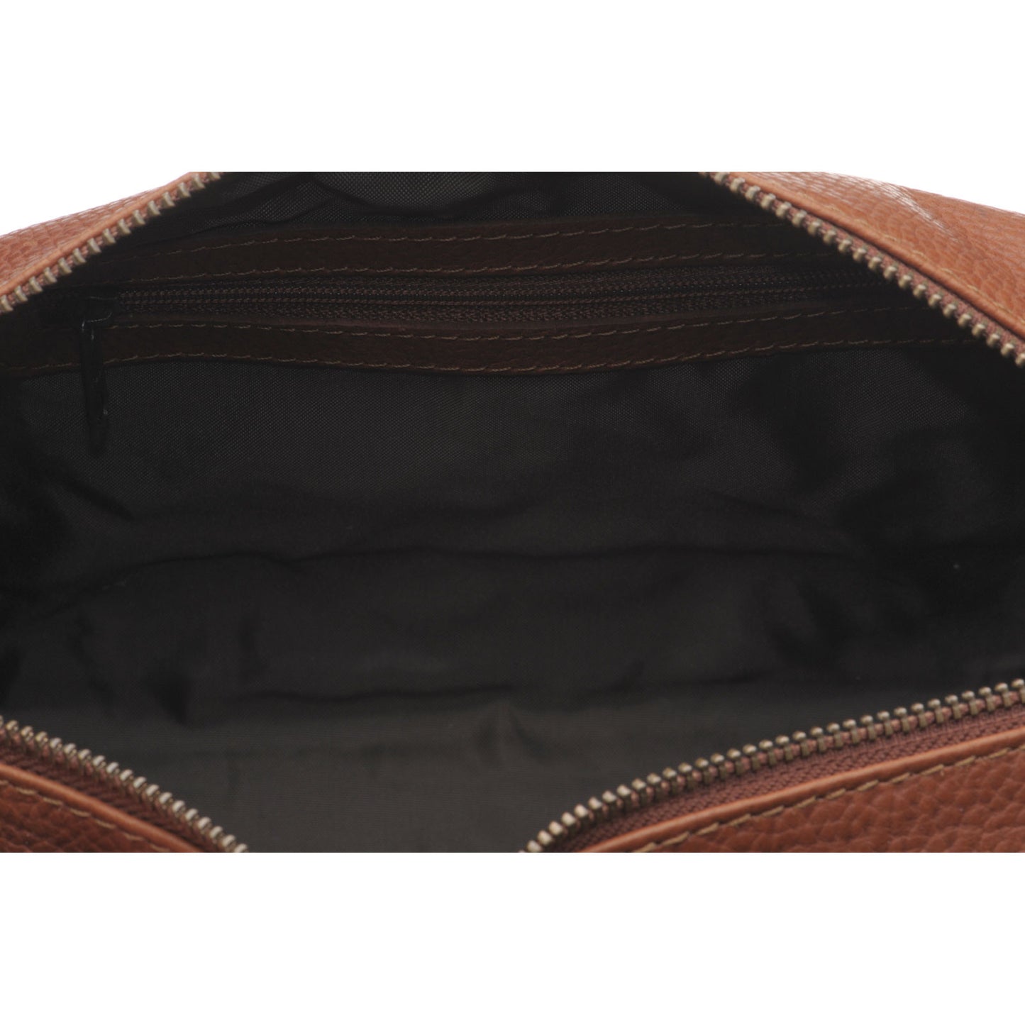 Product image for Herring Mornington Washbag in chestnut calf