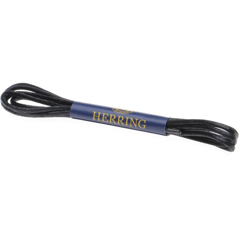 Product image for Herring Plain Laces 80cm Twin Pack in black