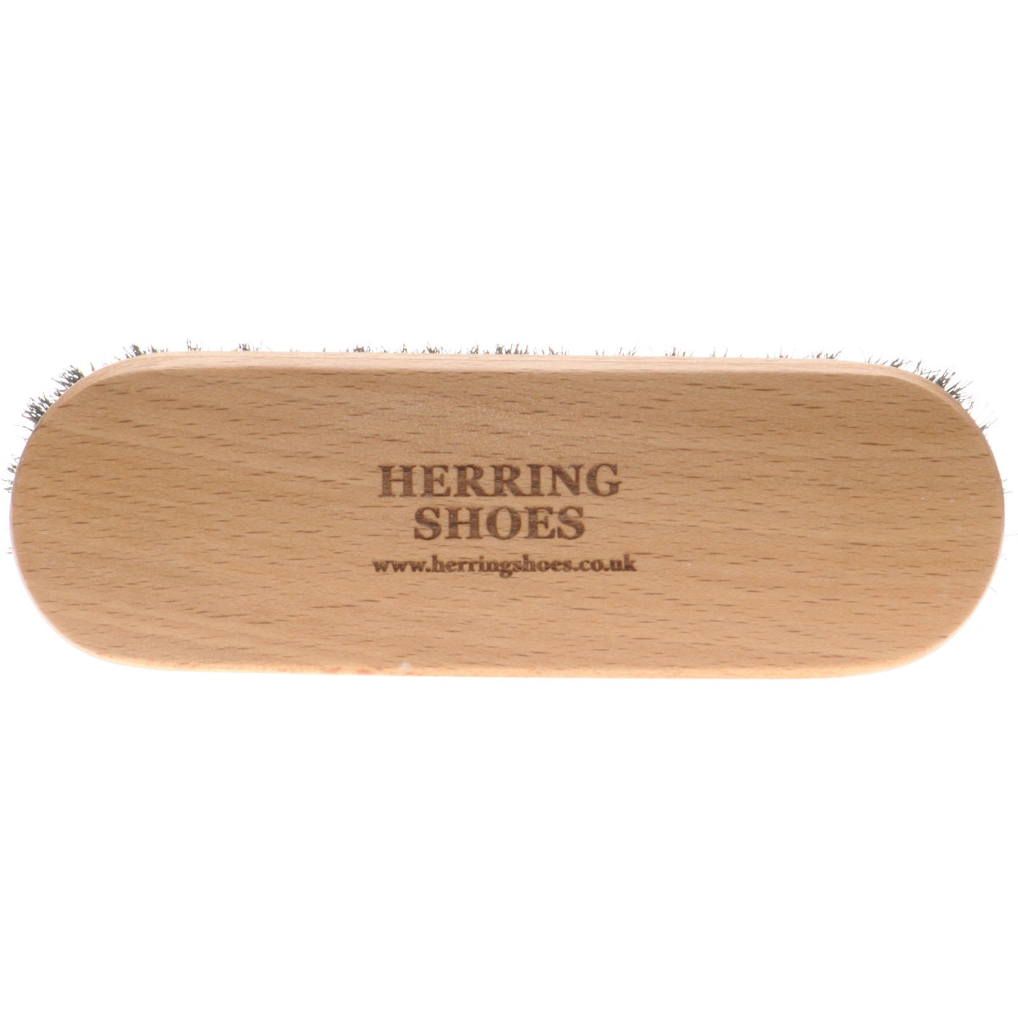 Product image for Herring Small Shoe Brush in dark bristles