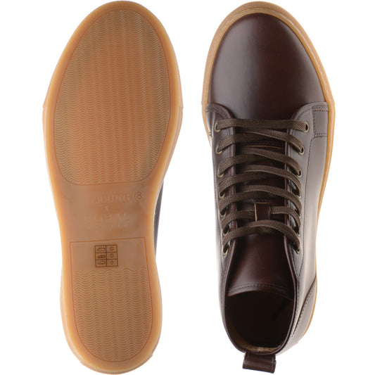 Product image for Herring Smugs mens rubber-soled boots in dark brown