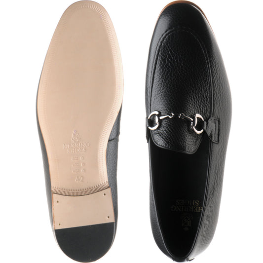 Product image for Herring Snaffle in black deerskin