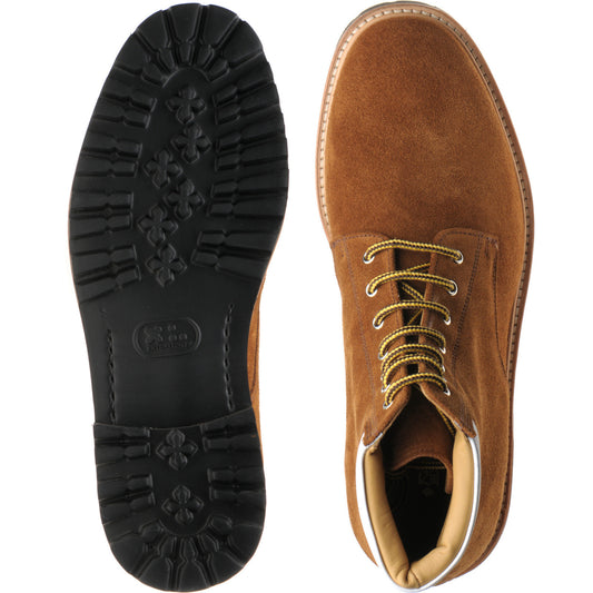 Product image for Herring Torre mens rubber-soled boots in brown suede