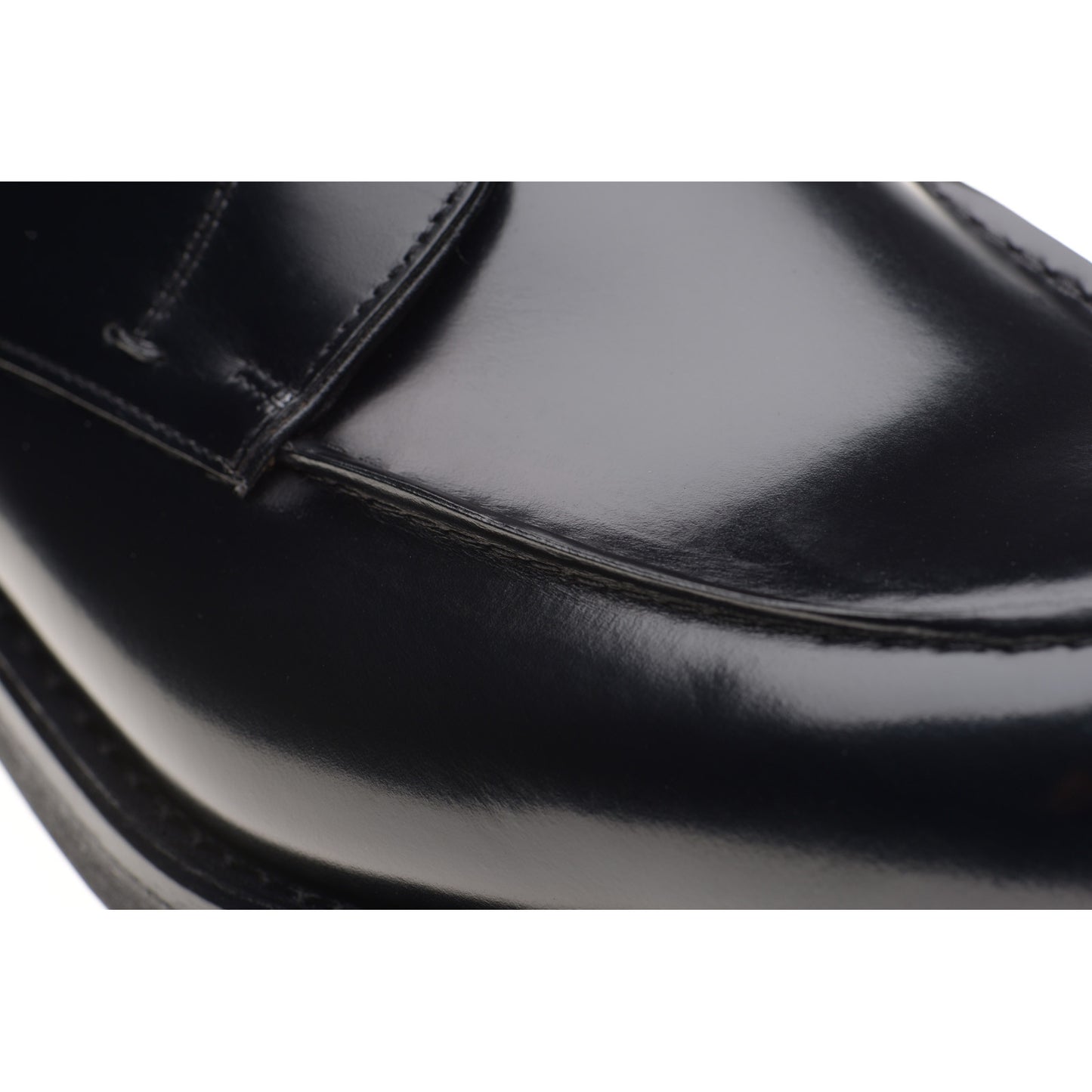 Product image for Herring Toulon mens rubber-soled boots in black polished