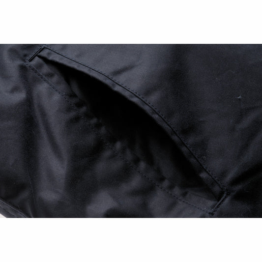 Product image for Herring Warm Lined Teddy Jacket by Peregrine in navy