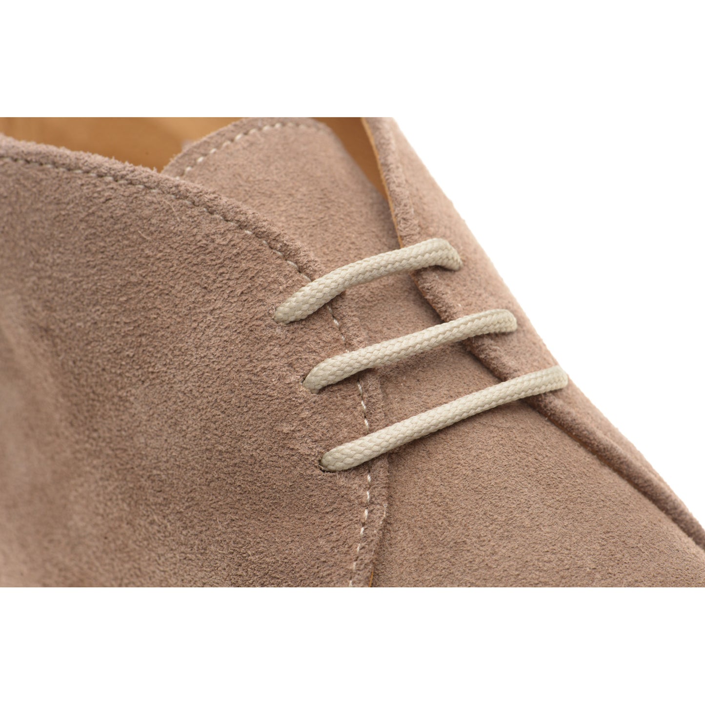 Product image for Herring Warren mens rubber-soled desert boots in taupe suede
