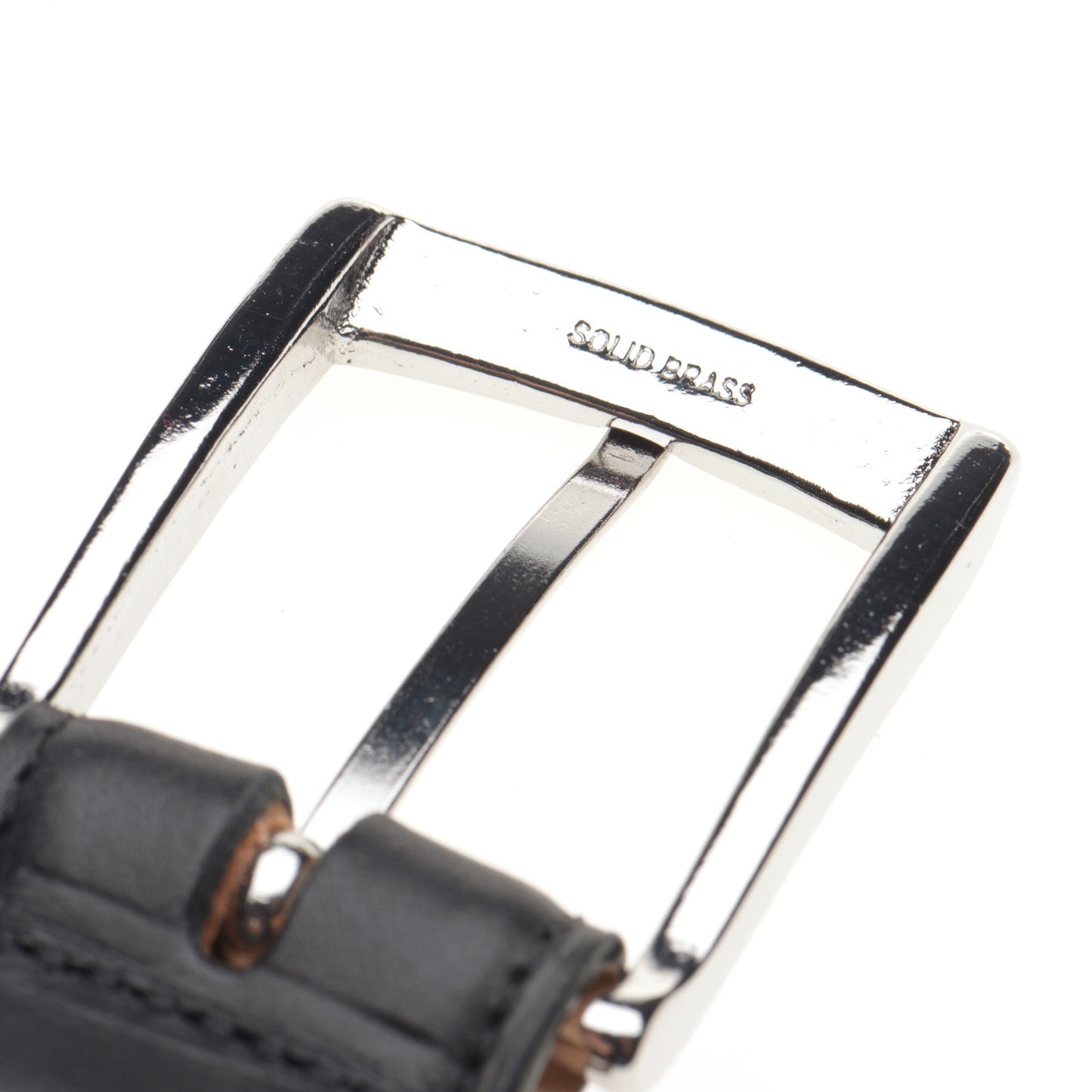 Product image for Herring Westminster Belt in black calf