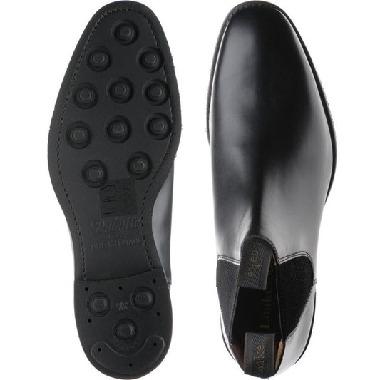 Product image for Loake Chatsworth (Rubber) in black calf
