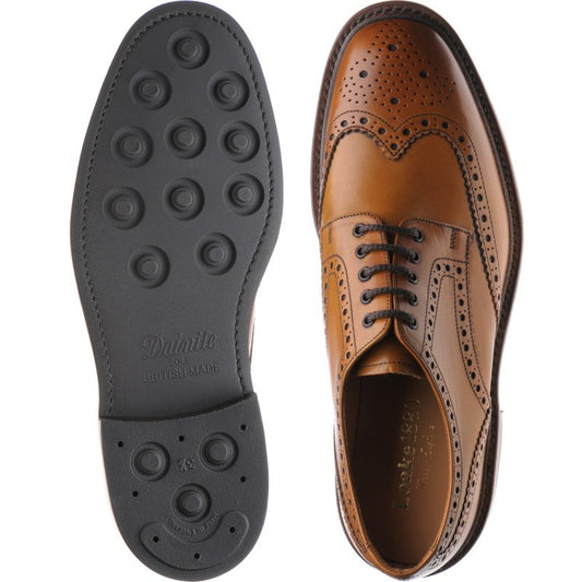 Product image for Loake Chester (Rubber) in tan calf