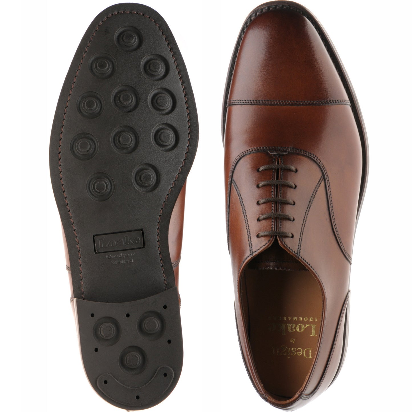 Product image for Loake Comanche in cedar calf