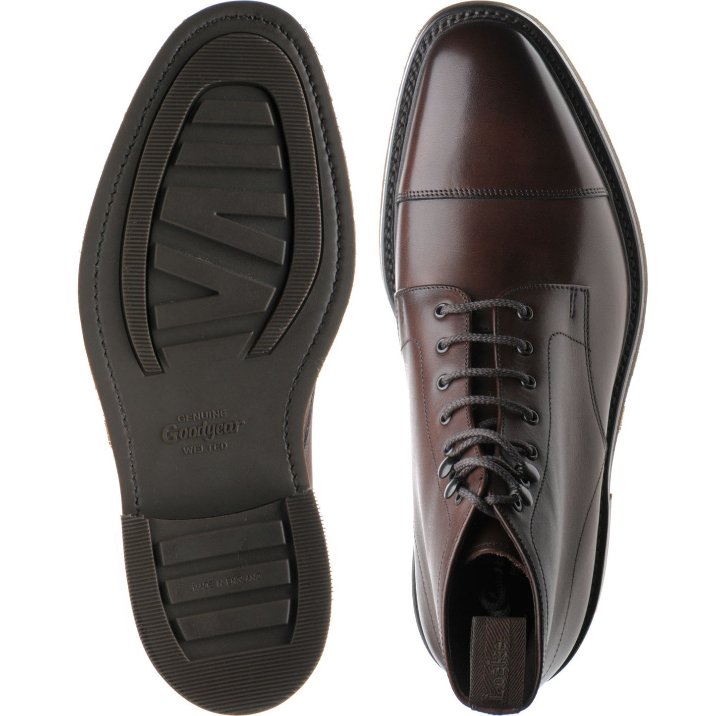Product image for Loake Roehampton in dark brown calf