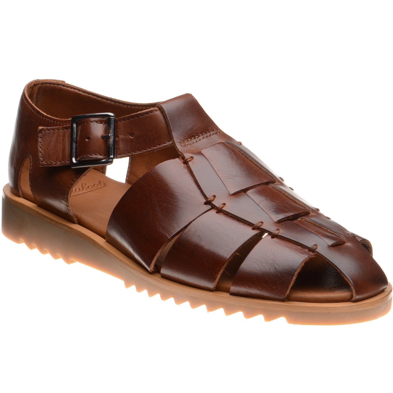 Paraboot Pacific mens rubber-soled in vegetal marron – Herring Shoes