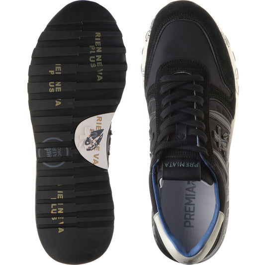 Product image for Premiata Lander mens rubber-soled trainers in black