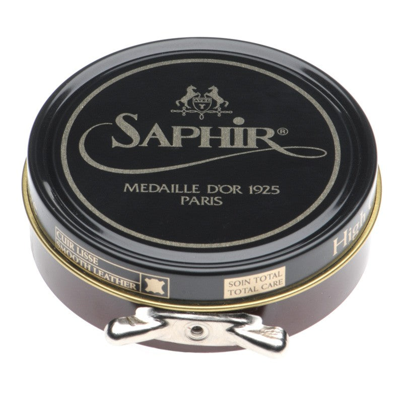 Product image for Saphir Pate De Luxe High Gloss Polish 50ml in mahogany