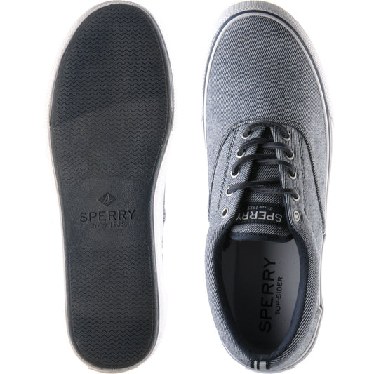 Product image for Sperry Striper II mens rubber-soled Oxfords in navy