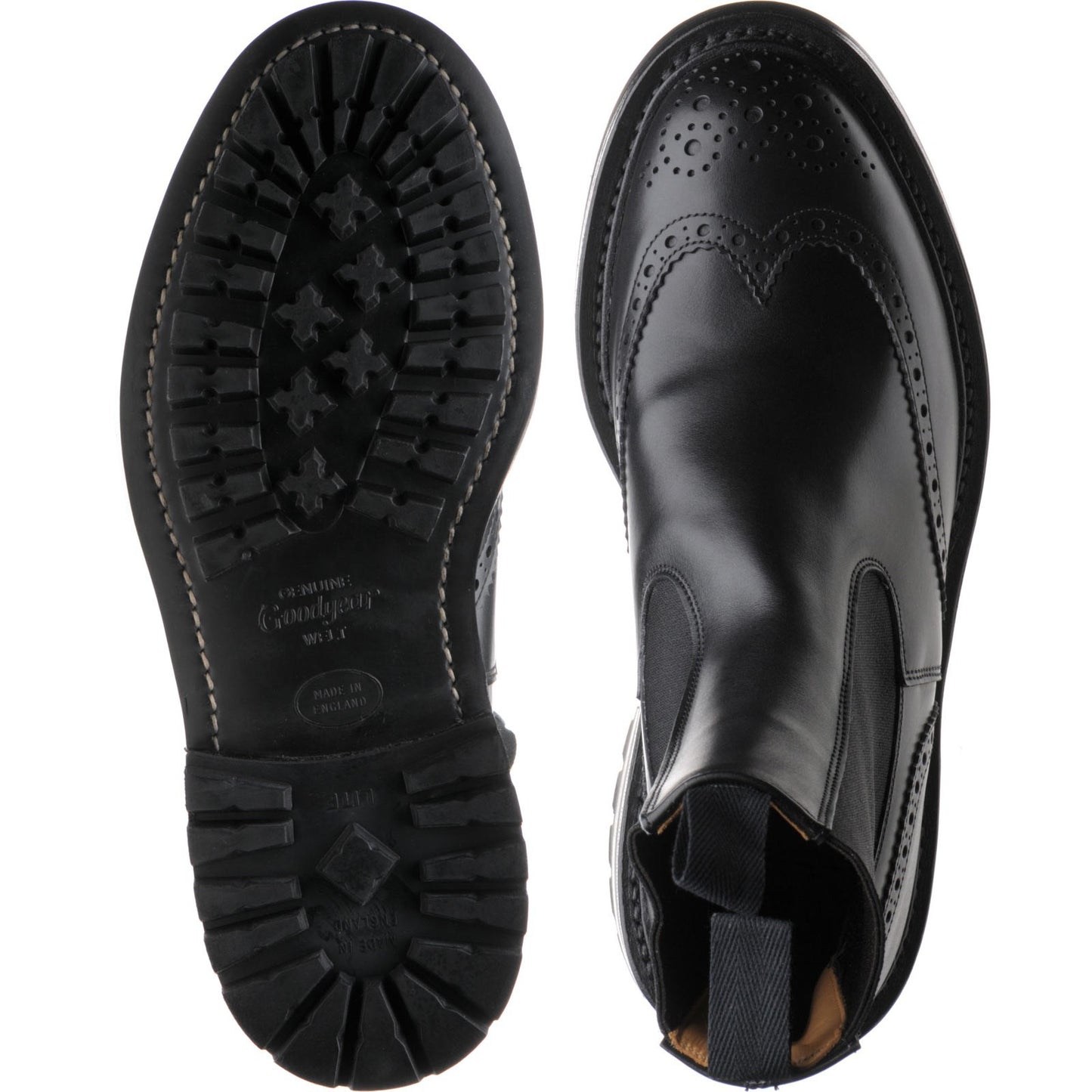 Product image for Trickers Henry in black calf