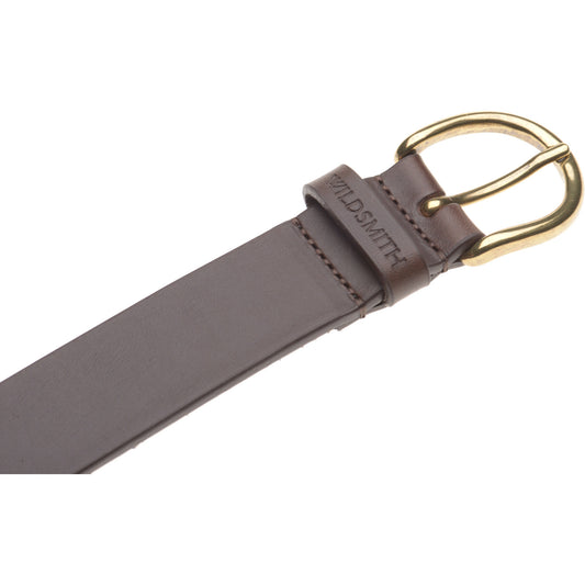 Product image for Wildsmith Wildsmith Vegatable Tanned Belt in dark brown